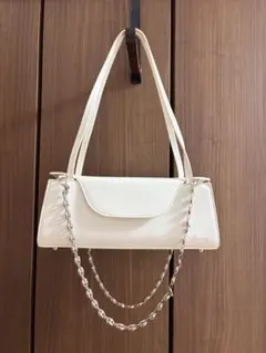 MOUSSY　チェーン付きショルダーバッグ