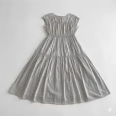 MARIHA ミューズのドレス 36サイズ グレージュ - メルカリ