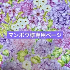 マンボウ様専用ページ