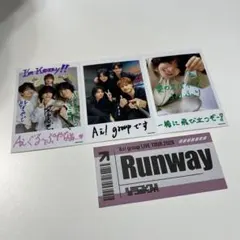 Aぇ！group Runway グッズ ミニフォト佐野