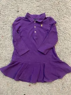 Ralph Lauren 紫色 ワンピース 24M