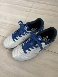 Umbro サッカーシューズ シルバー/ブルー19cm