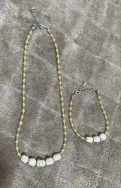ネックレス　ブレスレット　セット　アクセサリー