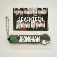 SEVENTEEN【ジョンハン】BANDAIコラボトレカ＆ラバーチャーム
