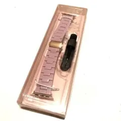 新品GAACALアップルウォッチバンドベルトプラ384042mmパープルゴールド