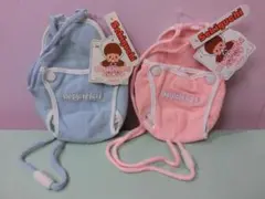 モンチッチ ベビチッチ ぬいぐるみ 用 ホルダー ポーチ ２個セット