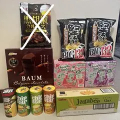 お菓子詰め合わせセット スナック チョコレート ゼリーのサムネイル