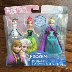 【未開封】マテル社　アナと雪の女王　シスターズ&オラフセット