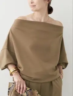 オフショルダーブラウントップス