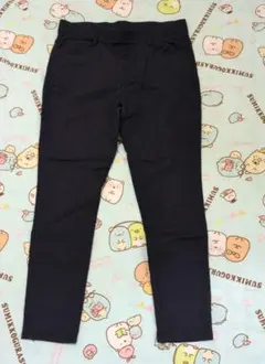 ダークブルースリムフィットパンツ