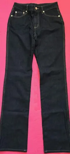 未着 B3 ビースリー ダークブルー ストレッチ デニム パンツ ジーンズ 32