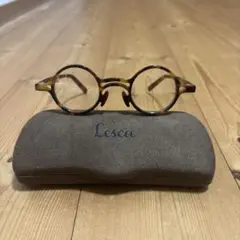 クラウンパント 黒ぶち眼鏡 レスカ ギュパール フレンチビンテージ