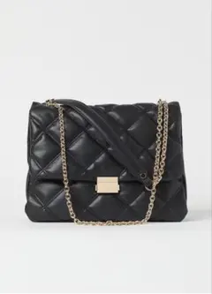 未使用タグ付　H&M エイチアンドエム　2way キルティングショルダーバッグ