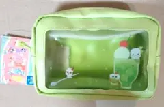 わ*ば様 ナムコで推し色～カラフルクリームソーダ～ ポーチ サンリオ　ポチャッコ