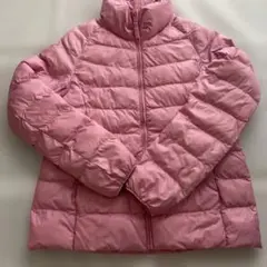 UNIQLO ピンク ダウンジャケット 150