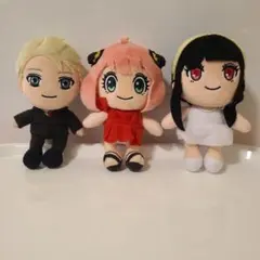 【SPY×FAMILY】アーニャ・ロイド・ヨル ぬいぐるみ3体セット