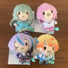 【新品タグ付き】プロセカ　ワンダショ　ふわぷちマスコット　コンプリート　4点