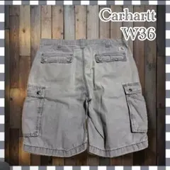 00s 極太 Carhartt バギーデニム ペインターワークパンツ ベージュ 