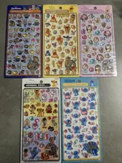 ボンボンドロップシール ディズニー