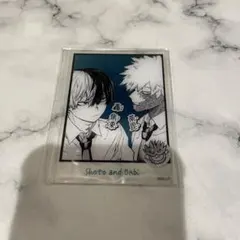 いいね禁止❌僕のヒーローアカデミア 箔入りアクリルカード 轟 焦凍 荼毘 燈矢