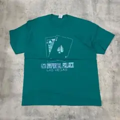 USA製 90s jerzees カジノ Tシャツ ヴィンテージ トランプのサムネイル