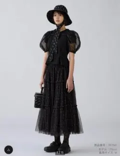 GU rokh ジーユー ロク チュールスカート ブラック Mサイズ