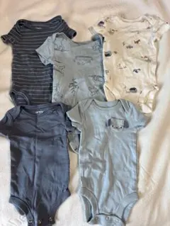 Carter's ベビー ロンパース 5枚セット 新生児のサムネイル