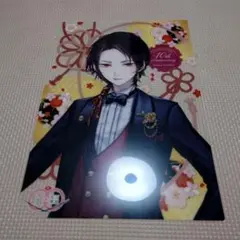 刀剣乱舞 三日月宗近 ファミマコラボ 十周年記念 A4クリアポスター