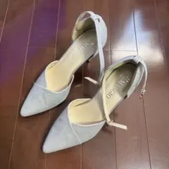 シルバー ハイヒール