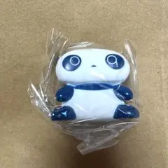 たれぱんだ もっちりマスコット ガチャ おすわり　青