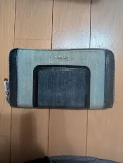 DIESEL 長財布 デニム×レザーのサムネイル