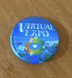 関西万博 バーチャル EXPO 2025 缶バッチ レインボー