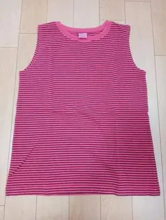 46　Champion　ナノユニバース 別注 ボーダー柄 タンクトップのサムネイル