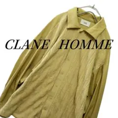 CLANE HOMME クラネオム ニット シャツ