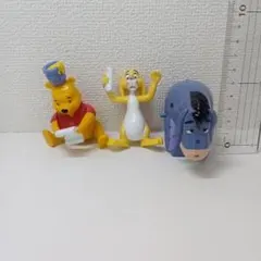 【延4】くまのプーさん他フィギュア3体セットのサムネイル