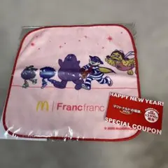 マクドナルド☆フードチケット3910円相当＆ハンドタオル♡
