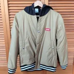 美品！CHUMS フード付きスタジャン ベージュ M