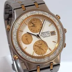 1994年JAL機内販売品】SEIKO ワールドタイム オリジナル箱・説明書付