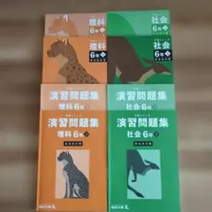 四谷大塚　予習シリーズ　6年下　理科・社会　有名校対策　演習問題集