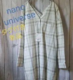 【タグ付き新品】nano universe ナノユニバース ワンピースのサムネイル