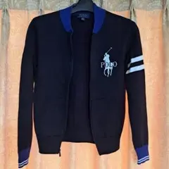 RALPH LAURENキッズジップアップカーディガン
