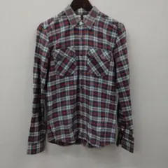 (6)Nudie Jeans ネルシャツ チェック柄 長袖のサムネイル
