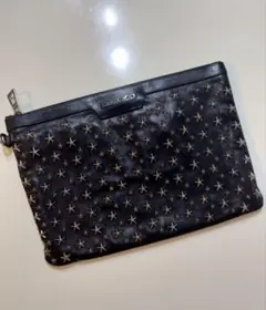 JIMMY CHOO クラッチバッグ スターエンボス - メルカリ