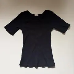 CLASSICAL ELF ブラック 半袖 リブTシャツ S