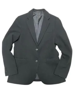 美品 UNIQLO ウール テーラードジャケット ブラック フォーマル ビジネス