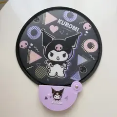 新品 Sanrio サンリオ クロミちゃん 折りたたみうちわ kuromi 団扇