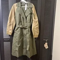 la boussole ラブソル　ライナーベスト付きミリタリートレンチコート L