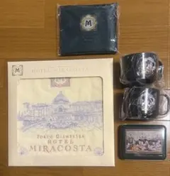 【新品未使用】ミラコスタ　ハンカチ　アメニティセットのサムネイル