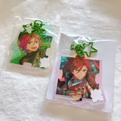 ③あんスタ ダブルフェイスチャーム　桜河こはく　三毛縞斑