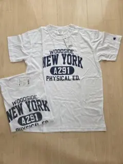 Champion Tシャツ C8-W305 ホワイト Lサイズ　2枚セットのサムネイル